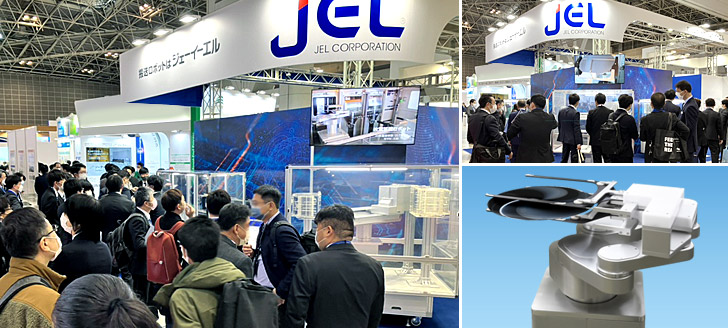 JEL booth at the exhibition